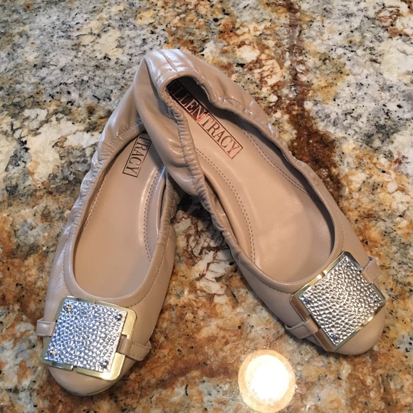 Ellen Tracy Phoebe super soft leather ballet flats