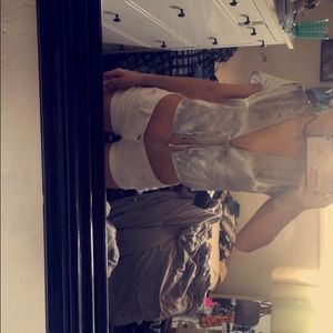 brandy Melville silk top