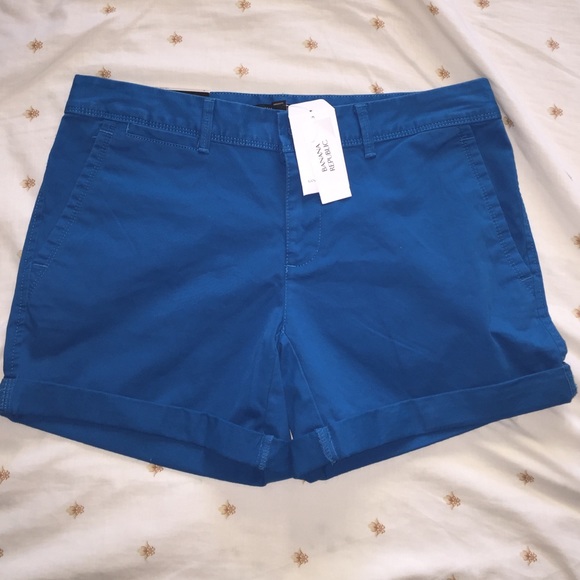 Brand new with tags banana republic teal shorts! - Picture 1 of 4