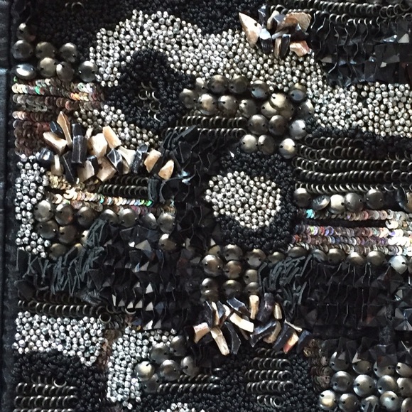 Catherine Malandrino Beaded Clutch - Picture 2 of 3
