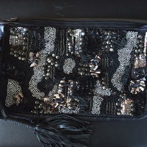 Catherine Malandrino  Beaded Clutch