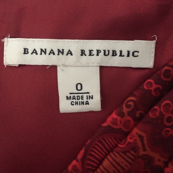 Nwot strapless red top from Banana Republic - Picture 3 of 5