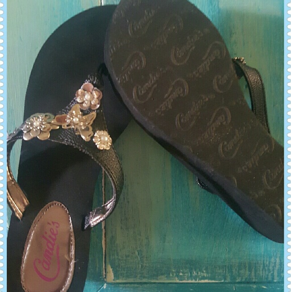 Ladies wedge sandal flip flops