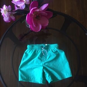 H&M Swimming Trunks in Aqua Sz 7/8