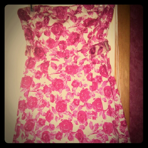 Vintage rose dress