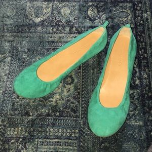 Audrey Brooke Teal Flats