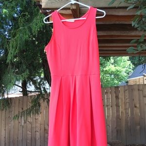 Ezra Fit and Flare Razor Back Dress