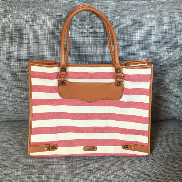 Rebecca Minkoff striped diamond tote - Picture 2 of 4