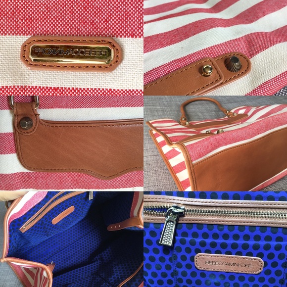 Rebecca Minkoff striped diamond tote - Picture 3 of 4