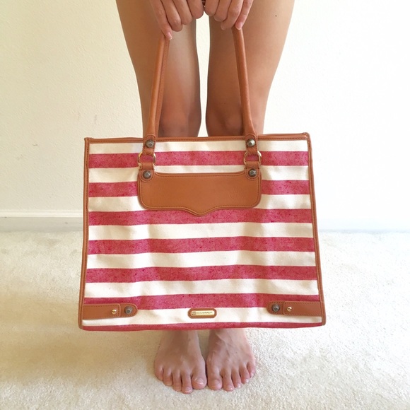 Rebecca Minkoff striped diamond tote - Picture 4 of 4