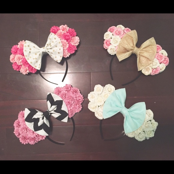 Floral Minnie Ears