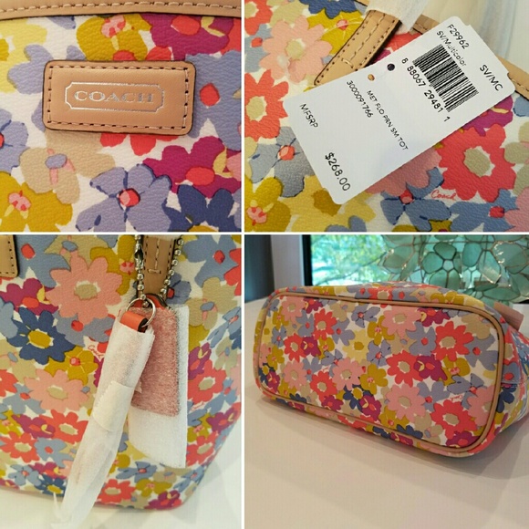 🎉SALE🎉 Adorable COACH Metro Floral Tote NWT! - Picture 4 of 4
