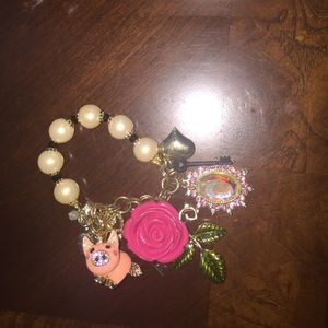 Betsey Johnson charm bracelet