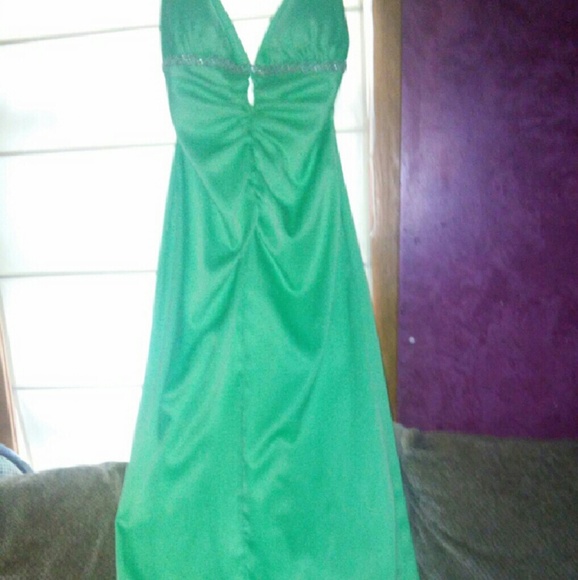 Green Evening Dress
