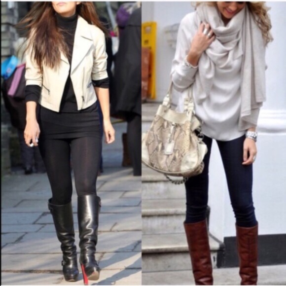 Cozy Tummy Control High Waisted Fleece Lined Leggings - Picture 3 of 5