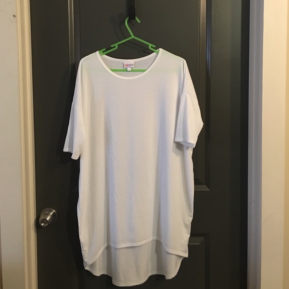 Solid White Lularoe Irma