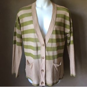 Lightweight Striped Cardigan, Loft by Ann Taylor