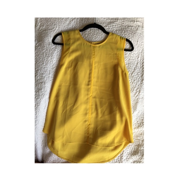 Trouve yellow tank top