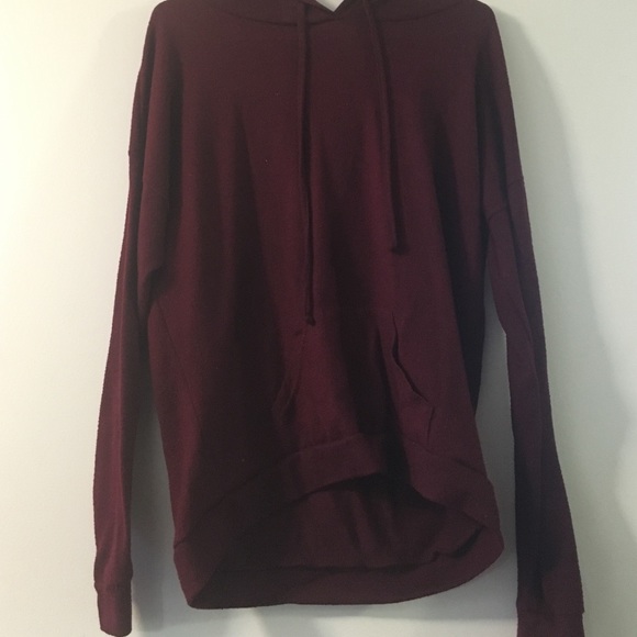 Maroon hoodie