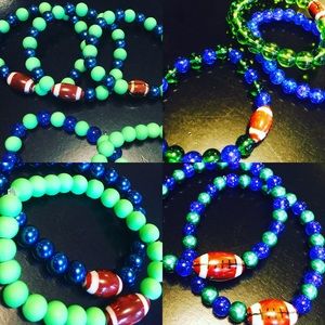 Handmade Seahawks bracelets