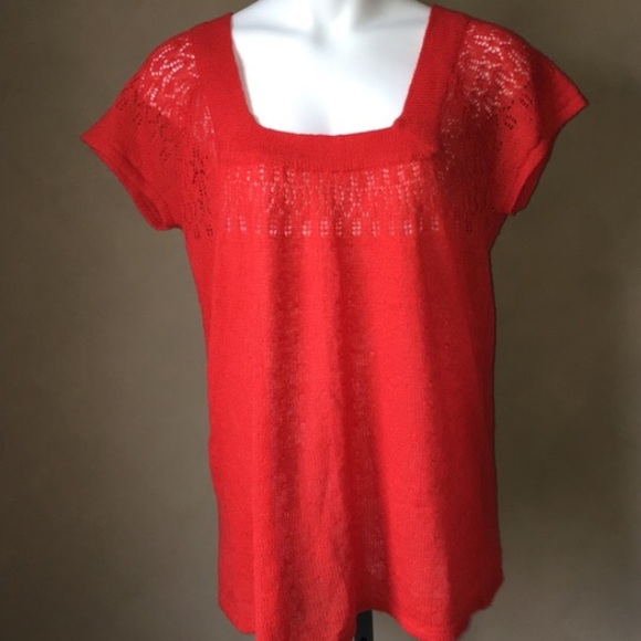 Pretty Red Sweater!