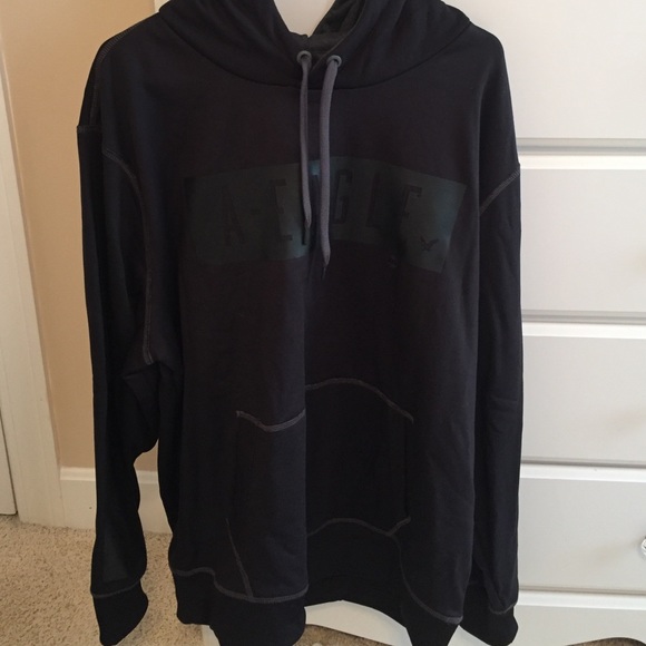 Black fleece lined hoodie