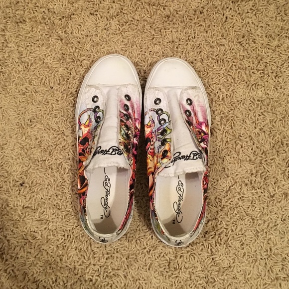 Ed Hardy Slip Ons