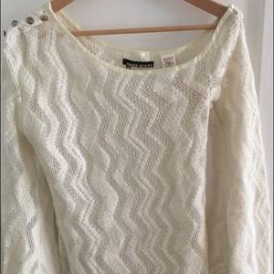 Miss Sixty Cream Sweater
