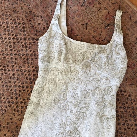 Lace long dress