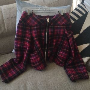 Comme des Garçons Plaid Wool Jacket