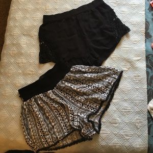 High waisted comfy shorts