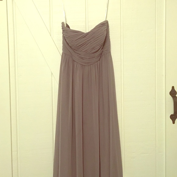 Donna Morgan bridesmaid dress