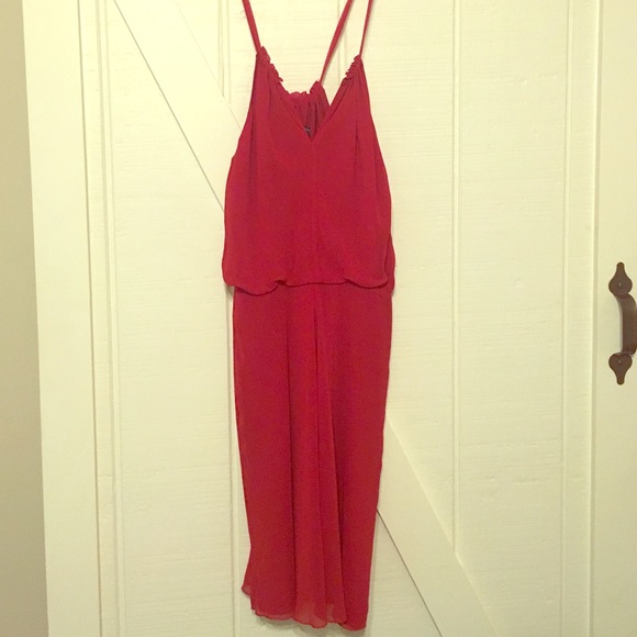 Red dress