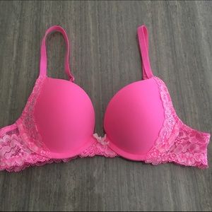 Pink VS Push-Up Bra 34A