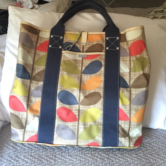 Orla Kiely tote bag