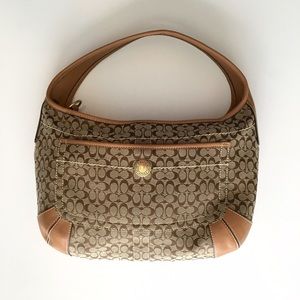Tan COACH Purse