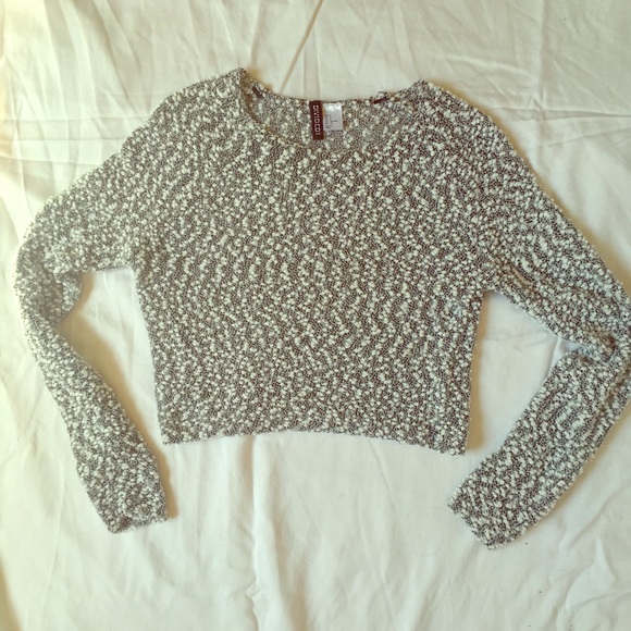H&M Knit Crop Top Sweater