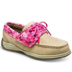 NWOB Sperry Intrepid Boat Shoes, Pink