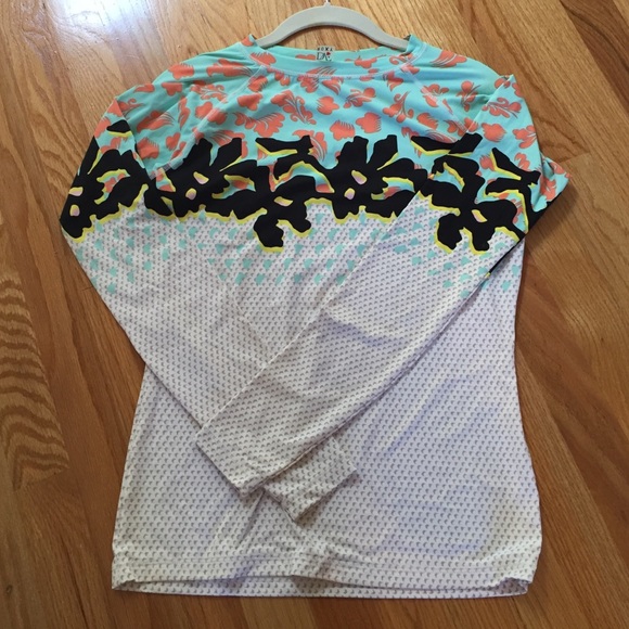 DVF x Roxy swim shirt, UPF 50