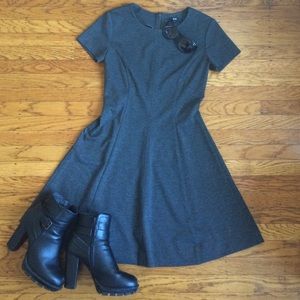 Comfy gray Uniqlo dress