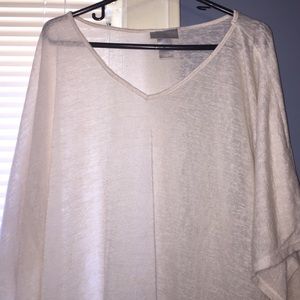 Fringe on the bottom blouse