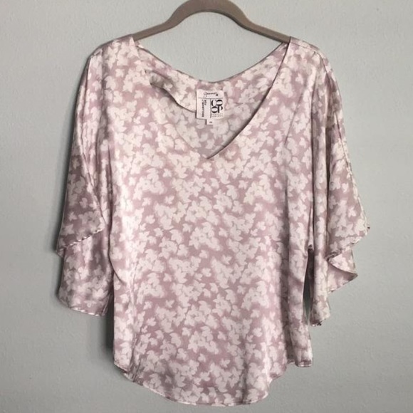 Gemma Exclusively for Barneys Co-Op Silk Blouse XS