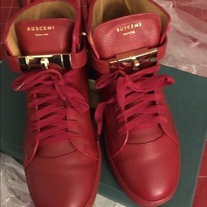 Buscemi red Sneaker  for men size 43