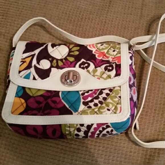 Vera Bradley Plum Crazy Crossbody