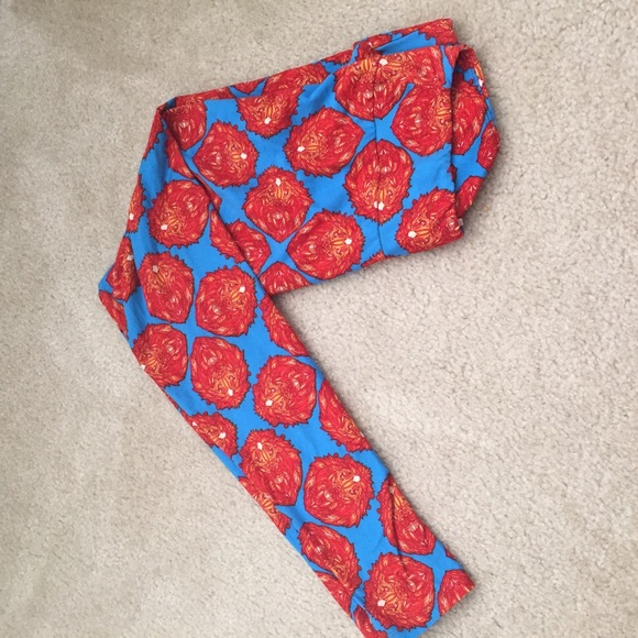 Lularoe TC lion head leggings