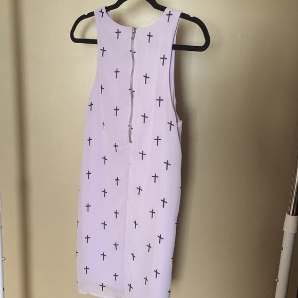Purple Honey Punch dress with crosses - Picture 2 of 3