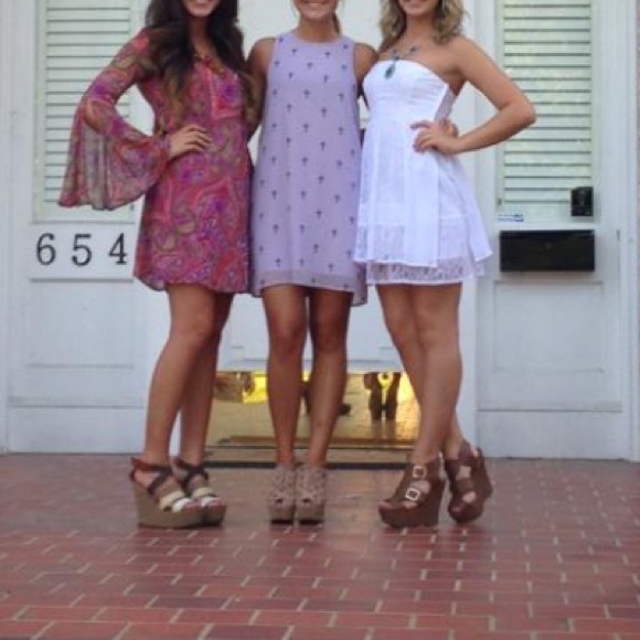 Purple Honey Punch dress with crosses - Picture 3 of 3