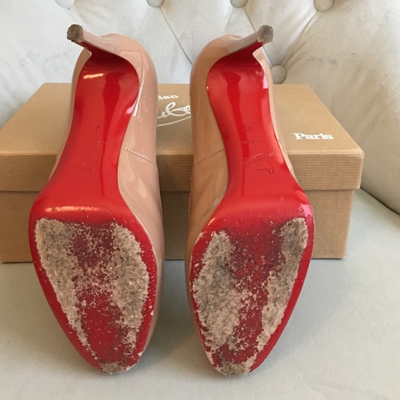 Pre-owned Christian Louboutin New Simple 100 Pump - Picture 3 of 4