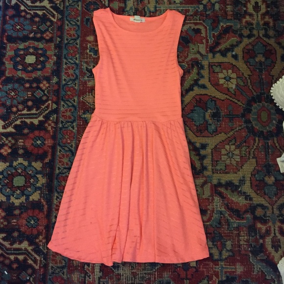 Bright pink dress