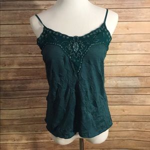 💚Teal Tank with sequin